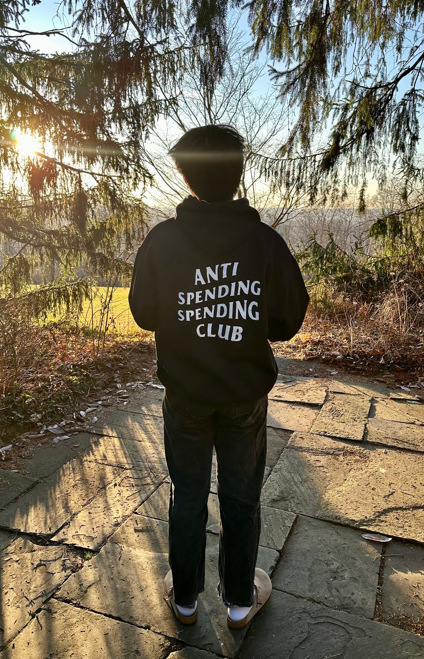 Anti Spending Spending Club Unisex Eco Hoodie