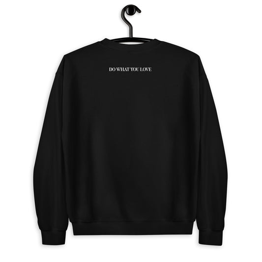 Embroidered RIP$ Crewneck "Do what you love" Printed Back